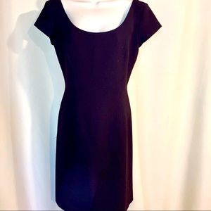 Tahari chestnut brown cocktail dress, size 6